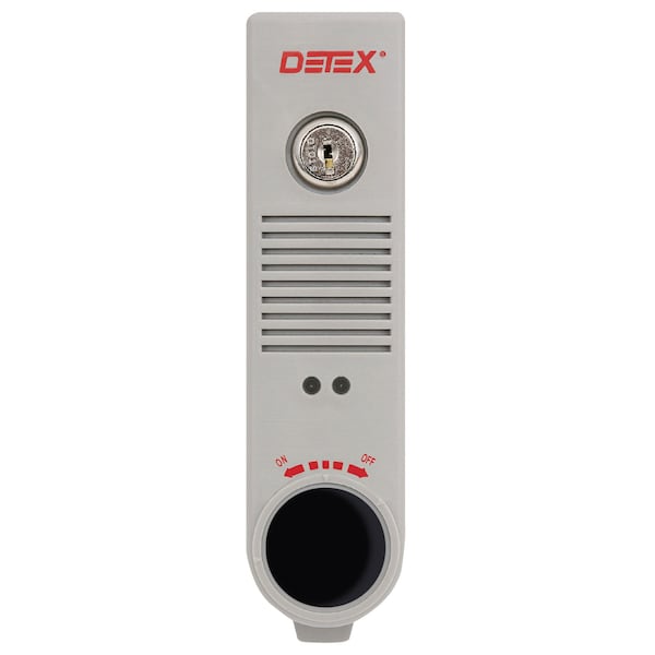 Stand Alone Surface Mount Alarm, (1) MS-1039S, Propped Alarm, Gray